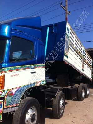รถบรรทุก 12 ล้อ ยี่ห้อ HINO รุ่น FM2P  320 แรงม้า /// ติดต่อเจ้าของโดยตรงคุณวิทยา โทร.089-205-4629