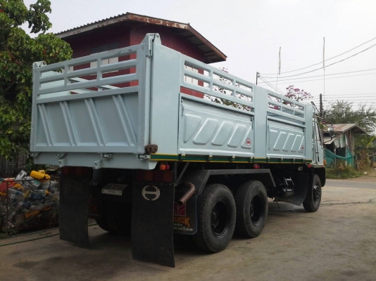 ขายรถบรรทุกสิบล้อดัมพ์ Isuzu นางฟ้า เครื่อง 195 แรง ปี 39 กระบะใหม่ดัมพ์สามมิตร ทะเบียนพร้อม