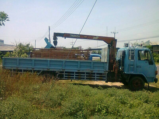 ขายร็อกกี้175 ติดเครน3ตัน เครื่องดี กระบะยาว6.30เมตร เอกสารพร้อมโอน