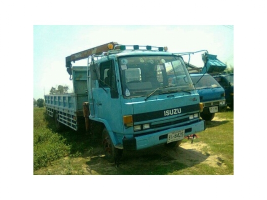 ขายร็อกกี้175 ติดเครน3ตัน เครื่องดี กระบะยาว6.30เมตร เอกสารพร้อมโอน