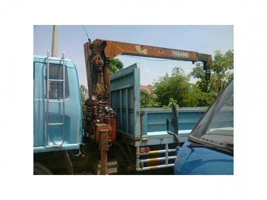 ขายร็อกกี้175 ติดเครน3ตัน เครื่องดี กระบะยาว6.30เมตร เอกสารพร้อมโอน