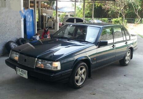 VOLVO 940 เพาเวอร์ ไฟฟ้า เบาะหนัง กินแก้ส ออโต้ เครื่องเดิมปี95 ภาษีเต็ม
