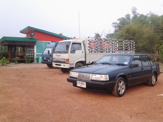 VOLVO 940 เพาเวอร์ ไฟฟ้า เบาะหนัง กินแก้ส ออโต้ เครื่องเดิมปี95 ภาษีเต็ม