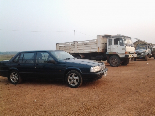 VOLVO 940 เพาเวอร์ ไฟฟ้า เบาะหนัง กินแก้ส ออโต้ เครื่องเดิมปี95 ภาษีเต็ม