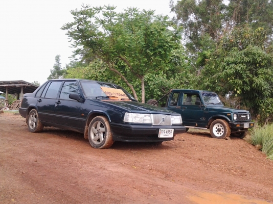 VOLVO 940 เพาเวอร์ ไฟฟ้า เบาะหนัง กินแก้ส ออโต้ เครื่องเดิมปี95 ภาษีเต็ม