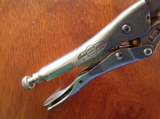 ขายคีมล็อค Petersen Vise Grip 5WR ปากโค้ง ขายคีมล็อค Petersen Vise Grip 5WR ปากโค้ง