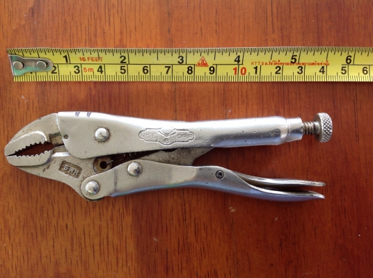 ขายคีมล็อค Petersen Vise Grip 5WR ปากโค้ง