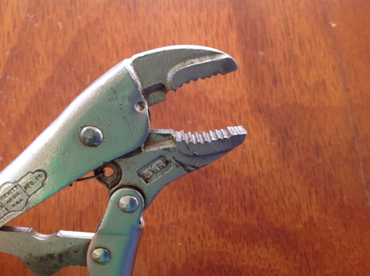 ขายคีมล็อค Petersen Vise Grip 5WR ปากโค้ง ขายคีมล็อค Petersen Vise Grip 5WR ปากโค้ง