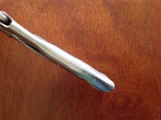 ขายคีมล็อค Petersen Vise Grip 5WR ปากโค้ง ขายคีมล็อค Petersen Vise Grip 5WR ปากโค้ง