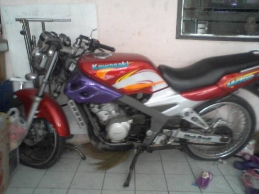 ขายKawasaki victor m150ทะเบียนราคา7,500บาท