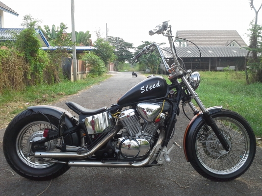 Honda Steed 400cc.เครื่องแน่นสภาพตามรูปรถพร้อมใช้ครับ