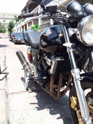 ต้ำพระราม2มาใหม่อีกครับ HONDA CB400ปี94 เอกสารอินวอย์เครื่องเฟรม รถสภาพพร้อมใช้