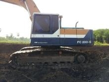 ขายแบ็คโฮ Komatsu PC200 - 5 เครื่องเดิม ปั๊มเดิม ไฟฟ้าตัด คอนโทรลยาว เอกสารใบแจ้งจำหน่าย