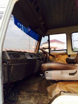 ขายรถบรรทุกสิบล้อดัมพ์ Mitsubishi turbo EURO1 เครื่อง 6d16 turbo intercooler ปี 43 กระบะสามมิตรยางใหม่