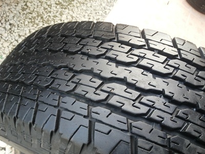 ขายยาง245/70/16 ปี 0411 BRIDGESTONE DUELER H/T 840 1 ชุด