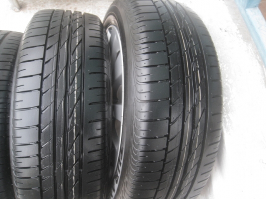 ขายล้อแม็กป้ายแดง Suzuki swift 16"x6" et45 4รู100 พร้อมยาง Bridgestone Turanza er300 185/55r16 ยางผลิตสัปดาห์ที่44 ปี13 ตุ่มและสีที่หน้ายางมีทุกเส้นครับ  สนใจติดต่อเล็กคลองสามครับ 081-3747940