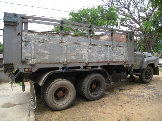 สิบล้อหน้ายาว 1 เพลา ดั๊ม เครื่อง 6BD 160 แรง