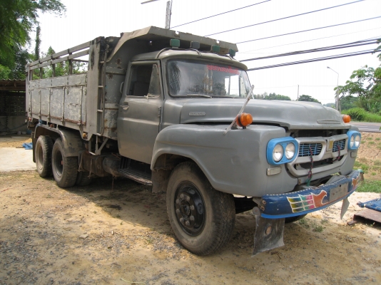 สิบล้อหน้ายาว 1 เพลา ดั๊ม เครื่อง 6BD 160 แรง