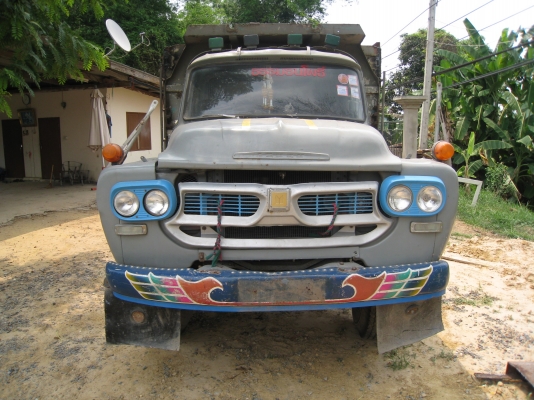 สิบล้อหน้ายาว 1 เพลา ดั๊ม เครื่อง 6BD 160 แรง