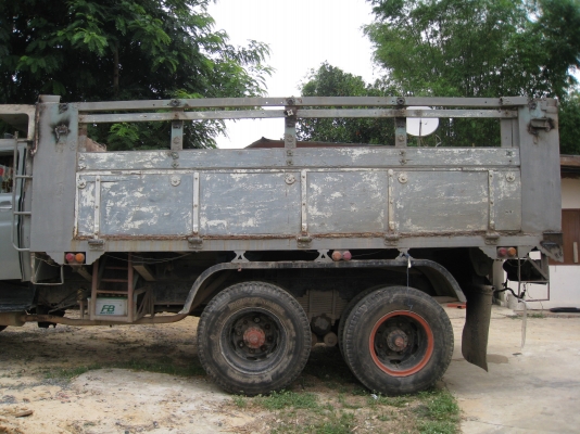 สิบล้อหน้ายาว 1 เพลา ดั๊ม เครื่อง 6BD 160 แรง