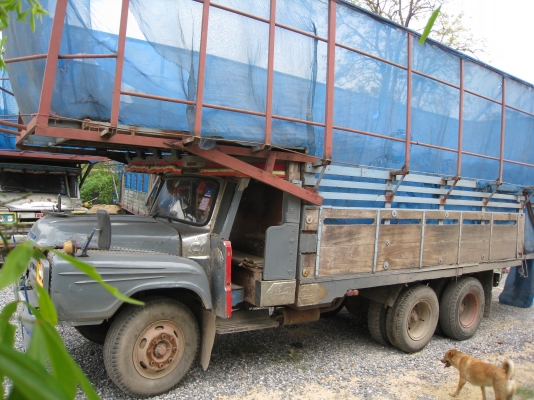 สิบล้อหน้ายาว 1 เพลา ดั๊ม เครื่อง 6BฺB 145 แรง