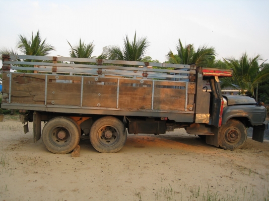 สิบล้อหน้ายาว 1 เพลา ดั๊ม เครื่อง 6BฺB 145 แรง