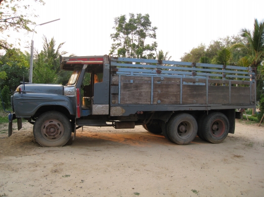 สิบล้อหน้ายาว 1 เพลา ดั๊ม เครื่อง 6BฺB 145 แรง