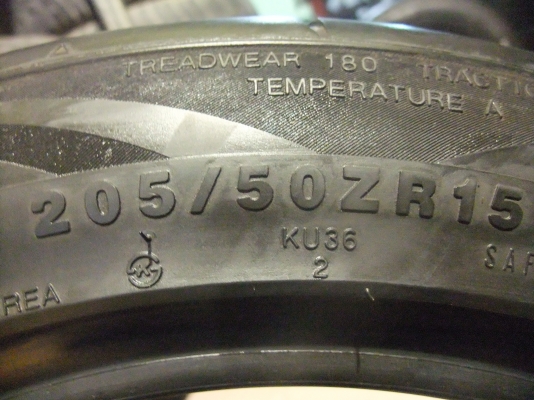ยาง Kumho205/50/15 ปี 11 ยาง Kumho205/50/15 ปี 11