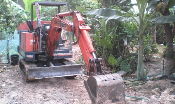 ขายแมคโค  kubota kh 026 เก่าญี่ปุ่น