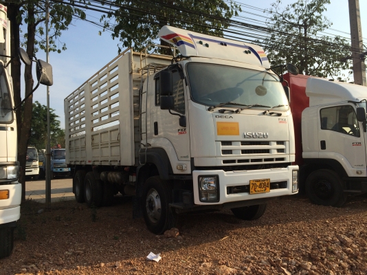 ISUZU DECA 360 hp กระบะบรรทุก พ่วงเเม่ลูก