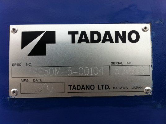 รถเครน25ตันนำเข้าจากญี่ปุ่น /สดและจัดไฟแนนท์