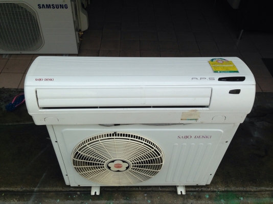 **** ขายแอร์ SAIJO DENKI 13000 BTU สภาพสวย ****