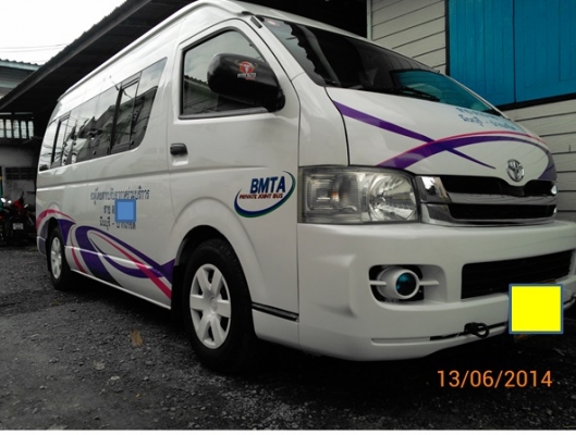 รถตู้ขายพร้อมสายเดินรถ ต.22 มีนบุรี - ปากเกร็ด