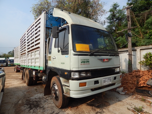 10 ล้อพ่วง HINO 3M  240 Hp เครื่อง M10C เชื้อเพลิง NGV