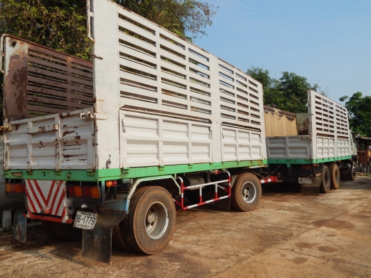 10 ล้อพ่วง HINO 3M  240 Hp เครื่อง M10C เชื้อเพลิง NGV