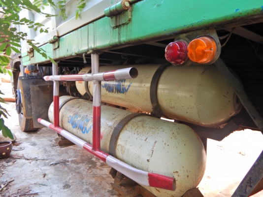 10 ล้อพ่วง HINO 3M  240 Hp เครื่อง M10C เชื้อเพลิง NGV