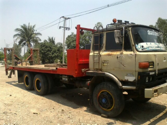 ขายรถเทเลอร์ Mitsubishi 215K เครื่อง 6D14 5เกียร์ ยาง 70\% ทะเบียนพร้อม