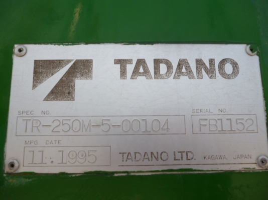 รถเครน25ตันนำเข้าจากญี่ปุ่น /สดและจัดไฟแนนท์