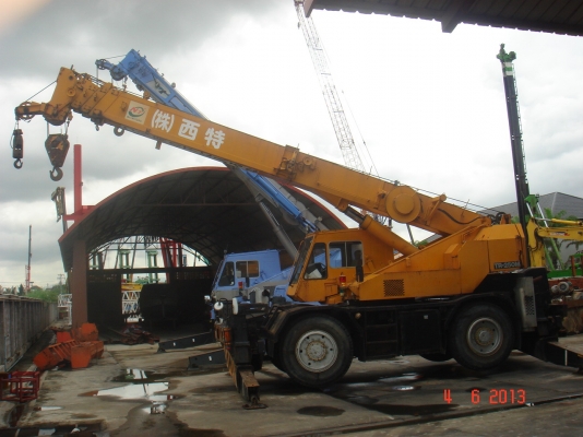 รถเครน25ตันนำเข้าจากญี่ปุ่น /สดและจัดไฟแนนท์