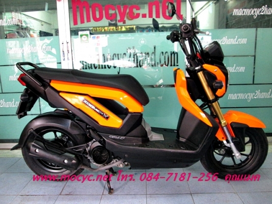 ZOOMER สีส้ม สีรุ่นใหม่ รถเดือน ต.ค ปี 2556 ไมล์ 1974 โล แถมฟรี เสื้อ-หมวก 44900 ZOOMER สีส้ม สีรุ่นใหม่ รถเดือน ต.ค ปี 2556 ไมล์ 1974 โล แถมฟรี เสื้อ-หมวก 44900