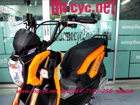 ZOOMER สีส้ม สีรุ่นใหม่ รถเดือน ต.ค ปี 2556 ไมล์ 1974 โล แถมฟรี เสื้อ-หมวก 44900 ZOOMER สีส้ม สีรุ่นใหม่ รถเดือน ต.ค ปี 2556 ไมล์ 1974 โล แถมฟรี เสื้อ-หมวก 44900