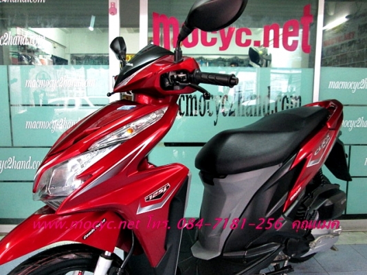 CLICK 125 i ปี 55 รุ่นล้อแมกซ์ คอมบายเบลกไมล์ 3831โล ฟรีแถม เสื้อ และหมวกกันน็อก 37900 CLICK 125 i ปี 55 รุ่นล้อแมกซ์ คอมบายเบลกไมล์ 3831โล ฟรีแถม เสื้อ และหมวกกันน็อก 37900