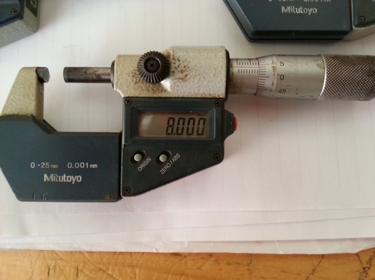 ขายไมโครมิเตอร์Mitutoyoแบบหน้าจอดิจิตอล 0-25mm ความละเอียด 0.001mm (made in japan)