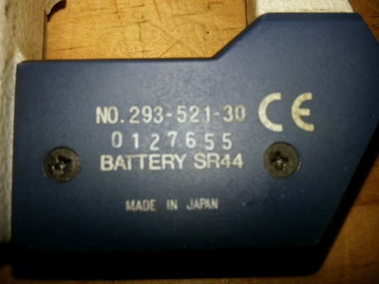 ขายไมโครมิเตอร์Mitutoyoแบบหน้าจอดิจิตอล 0-25mm ความละเอียด 0.001mm (made in japan)