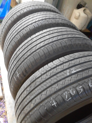 ถอดใหม่ๆ ยางปี 12 MICHELIN LATITUDE TOUR 265/65R17 มีชุด 4 เส้น TEL.081-427-3941 ถอดใหม่ๆ ยางปี 12 MICHELIN LATITUDE TOUR 265/65R17 มีชุด 4 เส้น TEL.081-427-3941