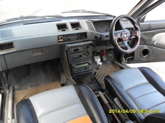 ขายรถ มิตซู แชมป์ เครื่ือง1.3 เกียร์ธรรมดา ติดแก๊ส LPG ภายในเบาะหนังสวย แอร์เย็นฉ่ำ วิทยุ CD ตัวถังสีเต็ม มีริ้วรอย ผุนิดหน่อย แต่เครื่องดี เกียร์ดี ช่วงล่างดี รถขับดีครับ ภาษีปี 57 ขายถูกครับ