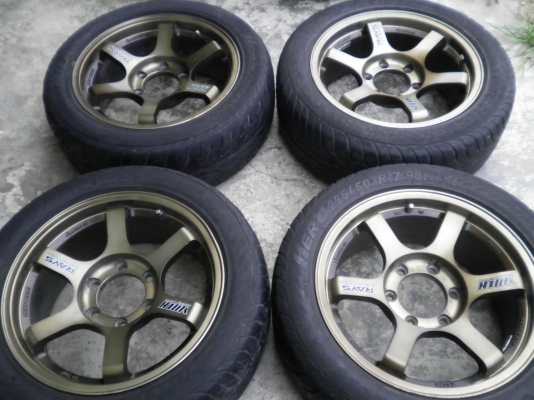 ขอบ17 พร้อมยาง  6รูรถกะบะ