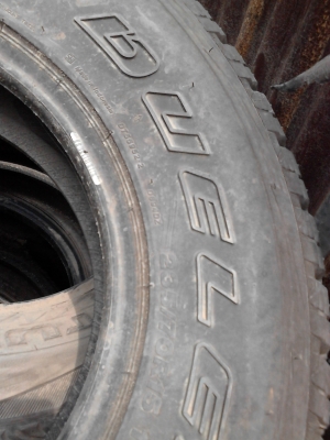 หนาปึ๊ก 235/70R15 BRIDGESTONE DUELER A/T  มี 1 เส้น TEL.081-427-3941