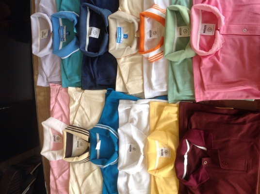 ขายเสื้อโปโลเกรด B ราคาถูก