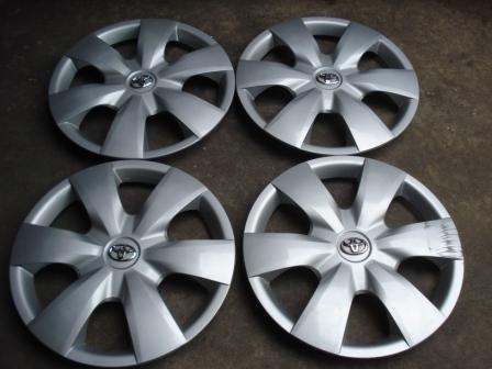 ล้อกะทะ 15 4รู 100 พร้อมฝาครอบ 4 วง